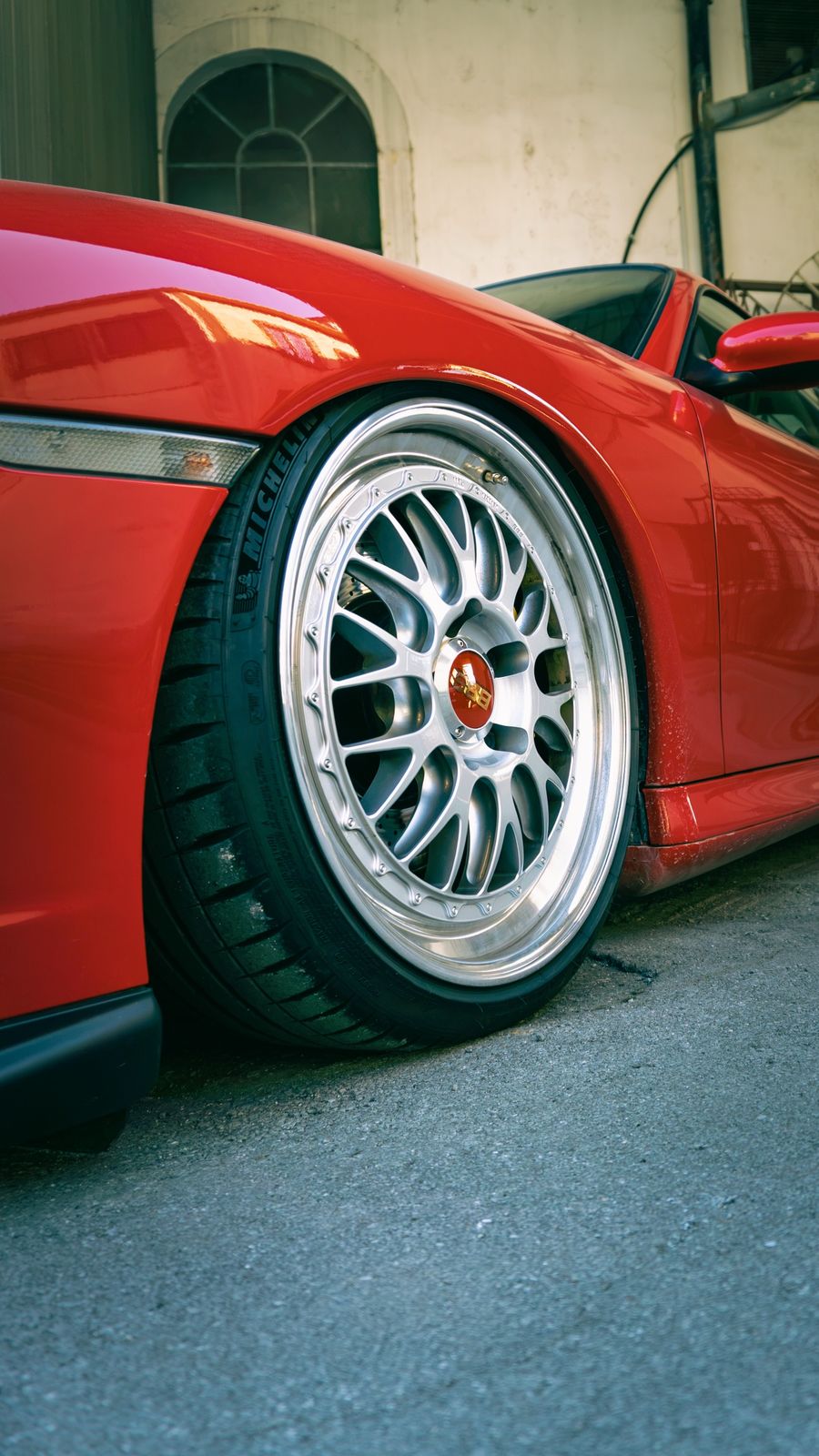 Porsche su cerchi BBS